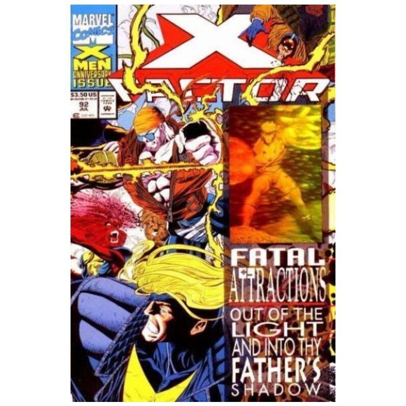 X-Factor (1986 series) #92 in Near Mint condition. Marvel comics [l]