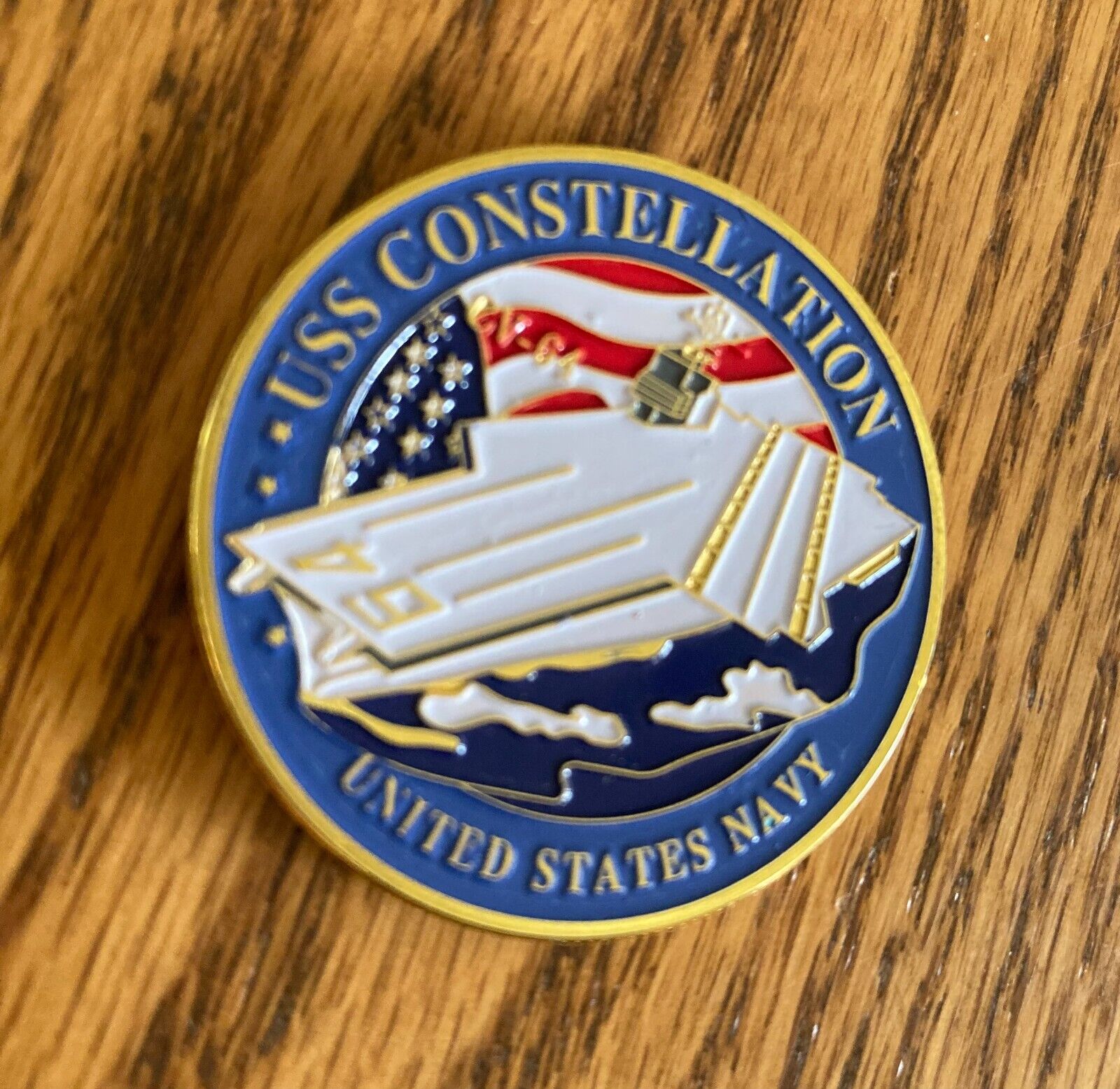 USS CONSTELLATION (CV-64) Challenge Coin