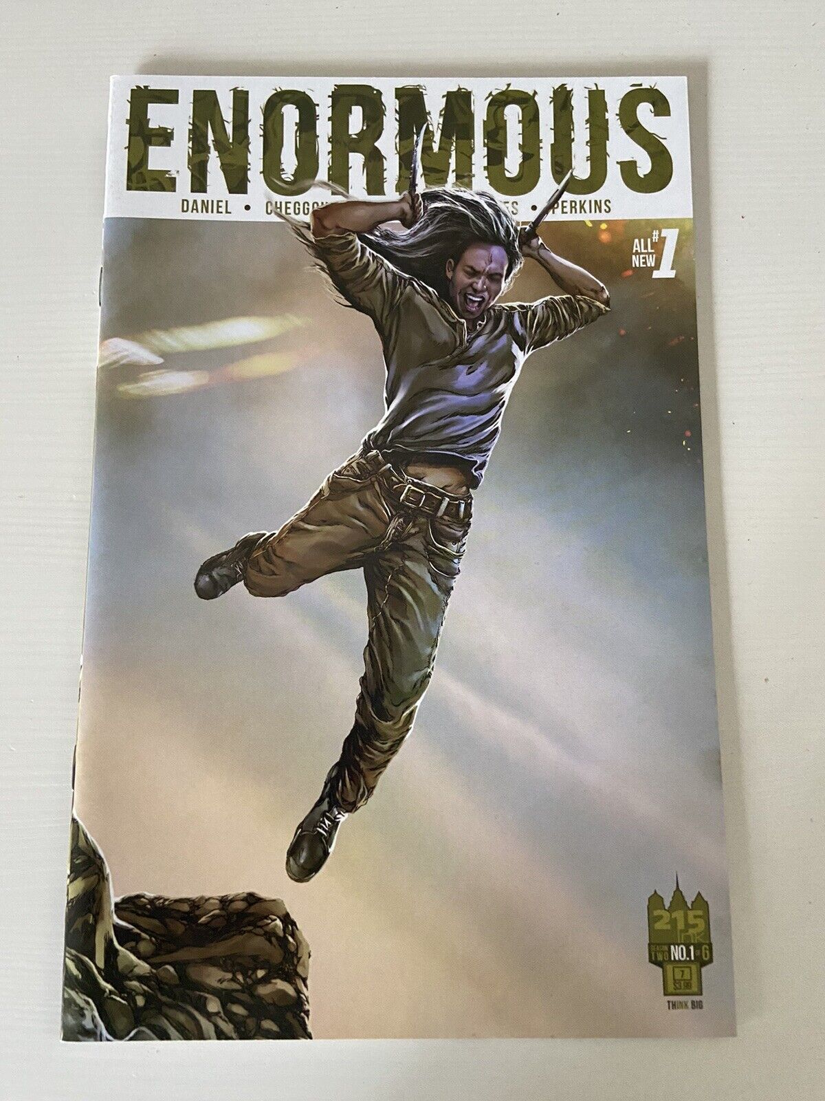 Enormous Vol. 2 #1 1st Print 215 Ink Comics Tim Daniel Mehdi Cheggour 