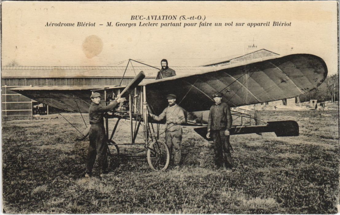 PC Aerodrome BLERIOT M. GEORGES LECLERC AVIATION (a27332)