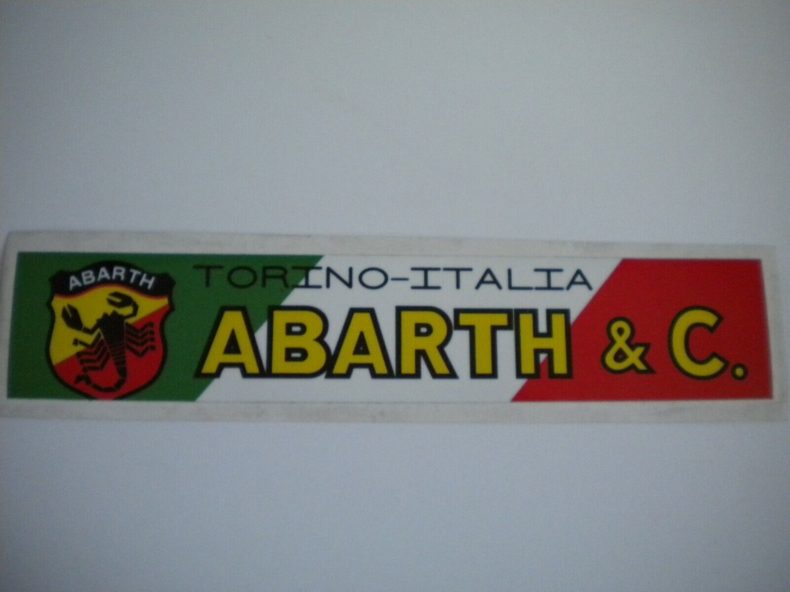 Classic Abarth  - Fiat  Competition Race Sticker