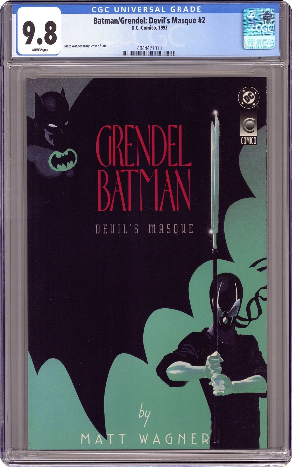Batman Grendel #2 CGC 9.8 1993 4044421013