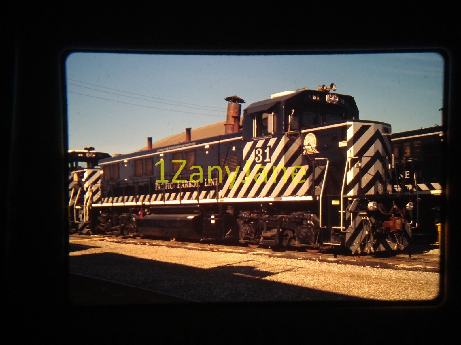 7T02 TRAIN SLIDE Railroad 35MM Photo PHL 31 3GS21B WILMINGTON CALIFORNIA 3-5-11