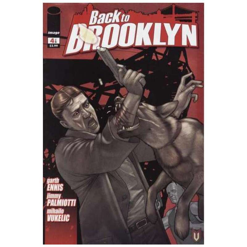 Back to Brooklyn #4 in Near Mint minus condition. Image comics [z`