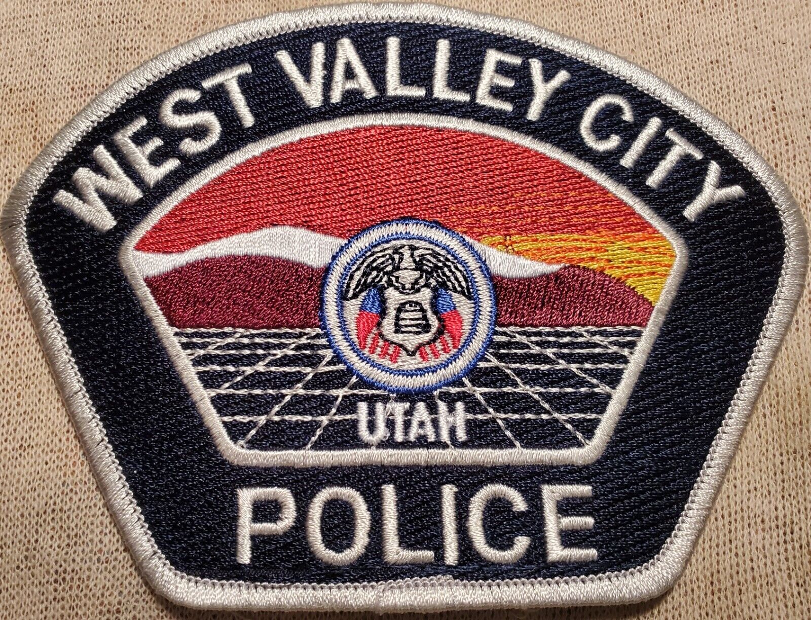 UT West Valley City Utah Police Shoulder Patch