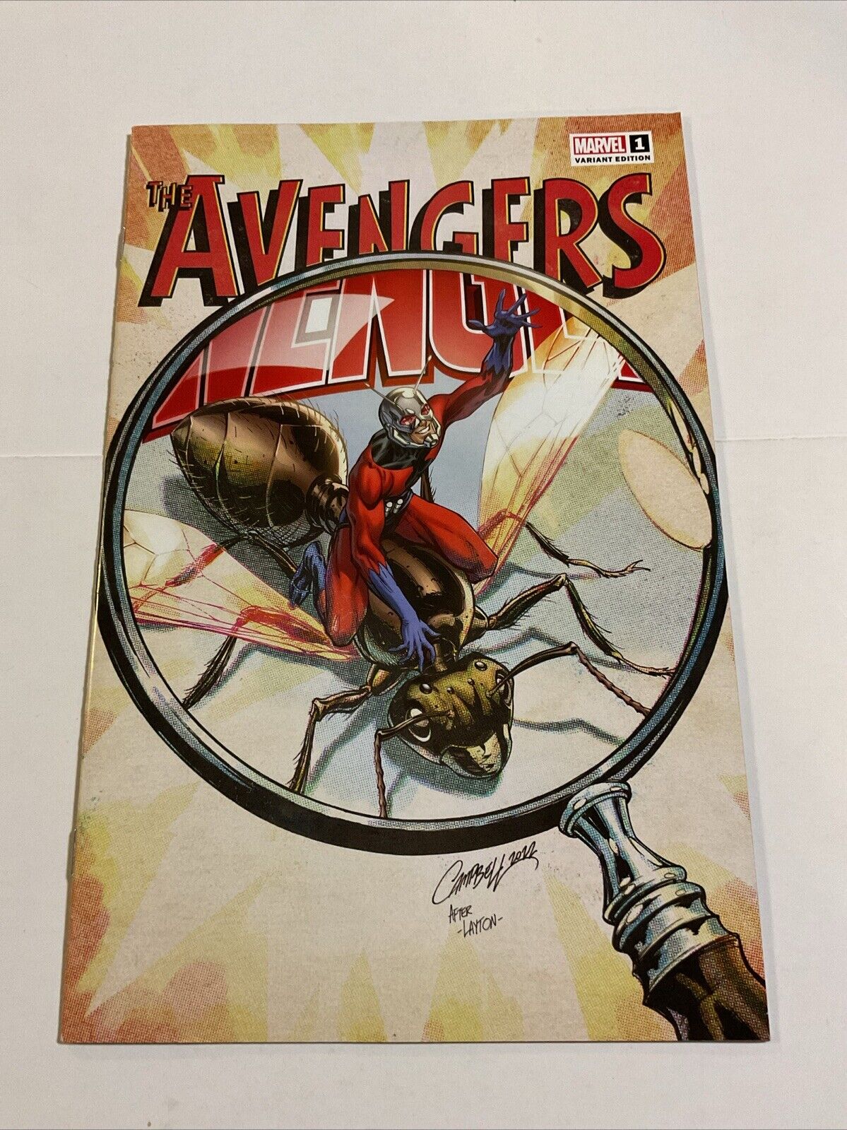 All-Out Avengers #1 VF/NM (Campbell variant) 2022 Marvel HIGH GRADE