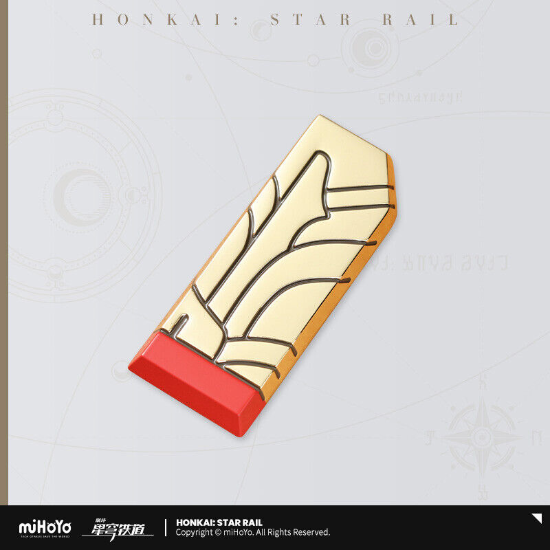 miHoYo Honkai: Star Rail Special Pass Ticket Emblem Clamp Badge Official Goods