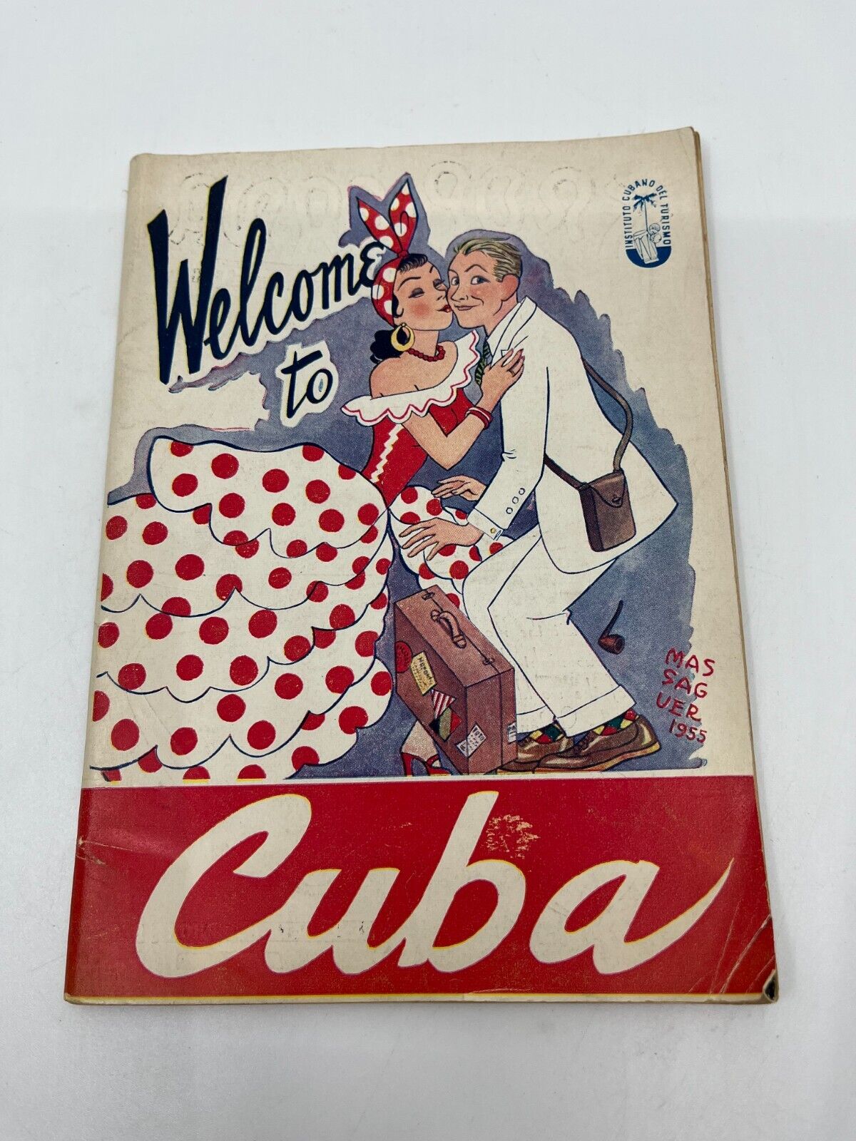 VINTAGE 1950S WELCOME TO CUBA TOURIST GUIDE TRAVEL BROCHURE ADVERTISEMENTS