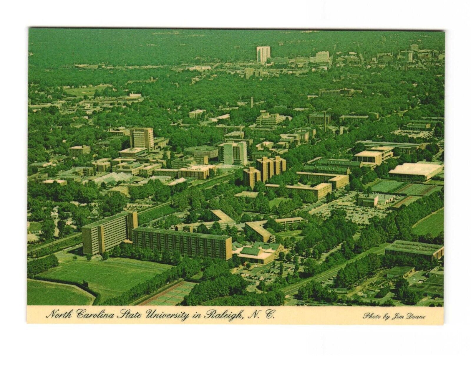North Carolina State University in Raleigh NC Postcard Unposted