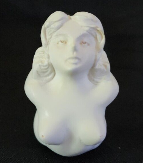 Vintage Meerschaum Pipe Nude Rubenesque Woman, Unsmoked, Rare from 1960's