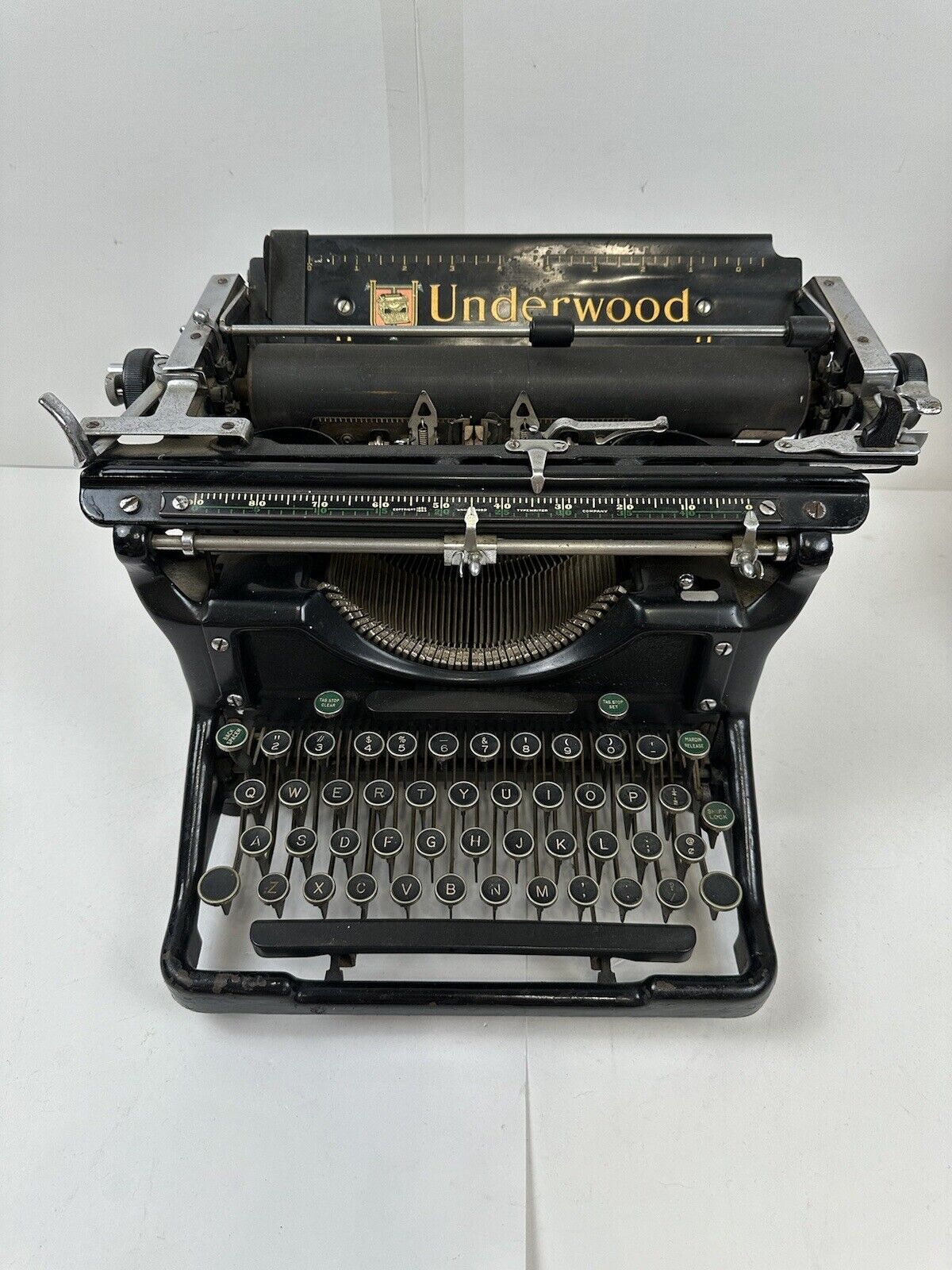 Antique 1923 Underwood No 11 Typewriter Good Condition WORKS READ