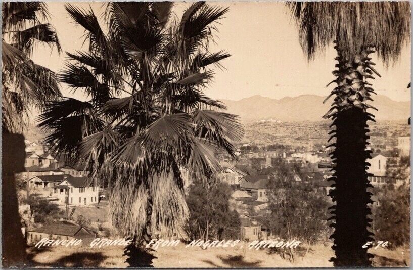 Vintage 1940s NOGALES, Arizona RPPC Real Photo Postcard \