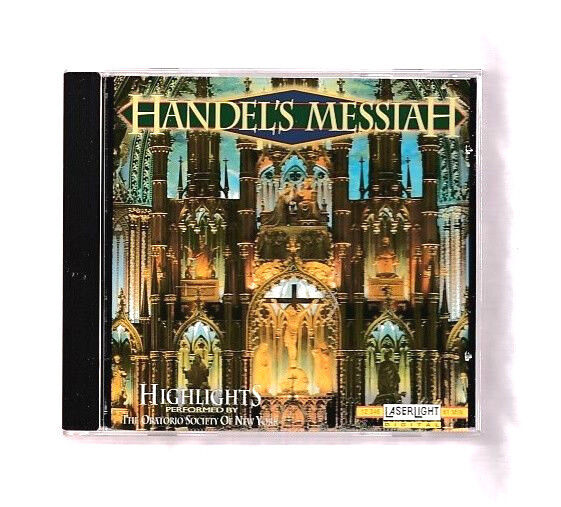 HANDEL\'S MESSIAH HIGHLIGHTS PERFORMED BY THE ORATORIO SOCIETY OF NEW YORK CD