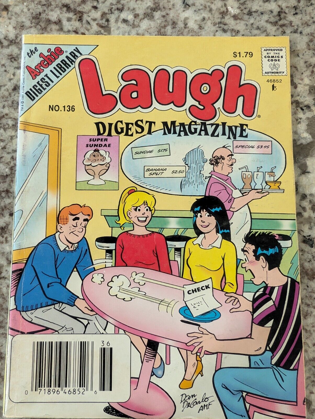 laugh digest magazine No. 136 1997 Edition