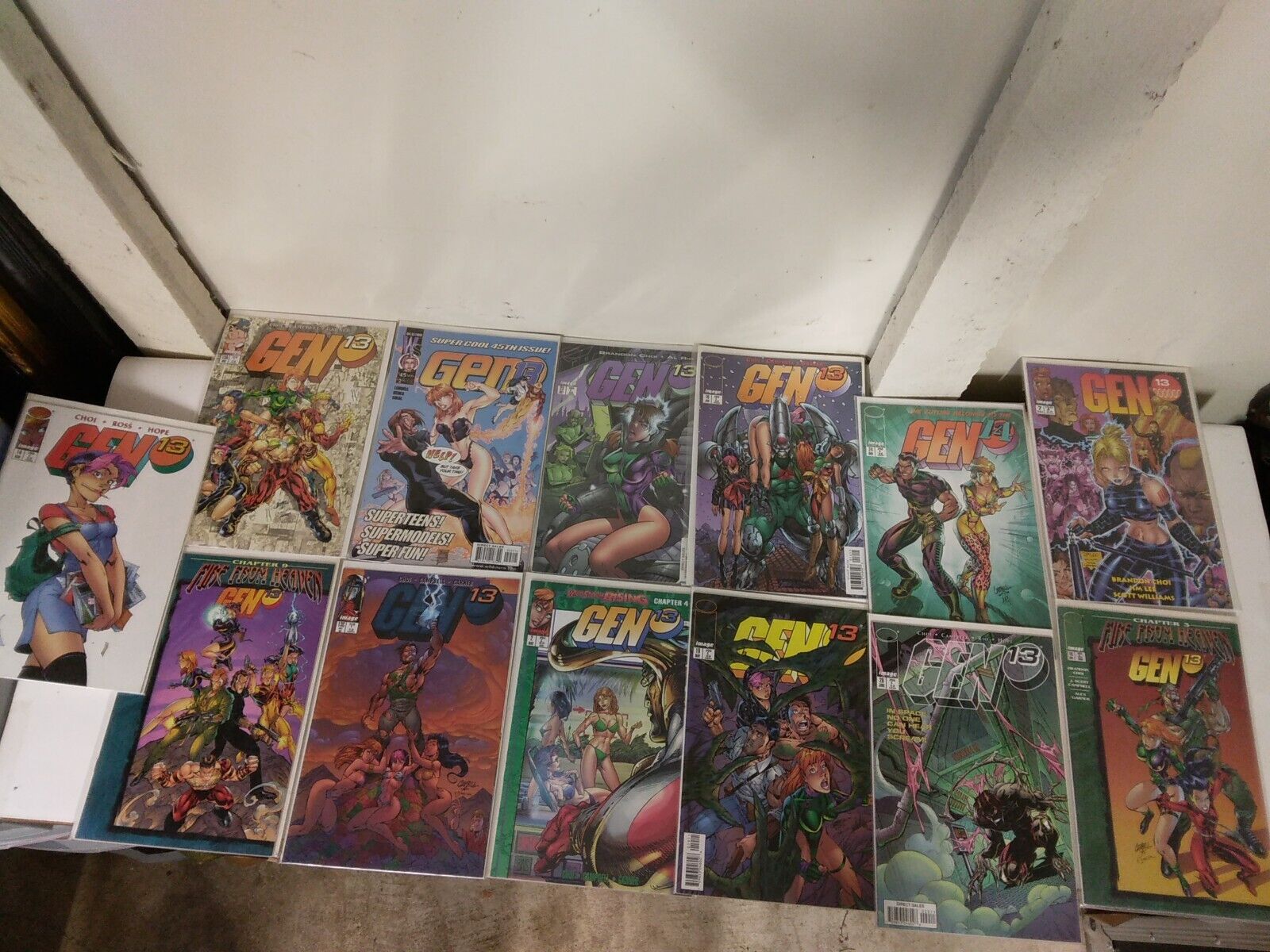 Gen 13 Comic Lot 13 Diff Image 45th issue and more