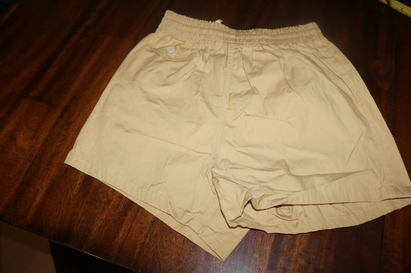 NOS US Navy khaki general purpose trunks shorts PT SEALS 1970s 80s sz Small