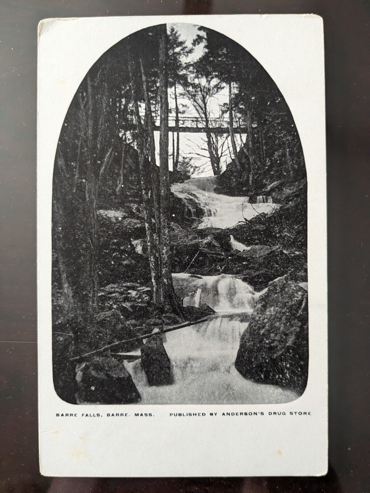 Barre Falls, Barre, MA - 1901-07, Rough Edges