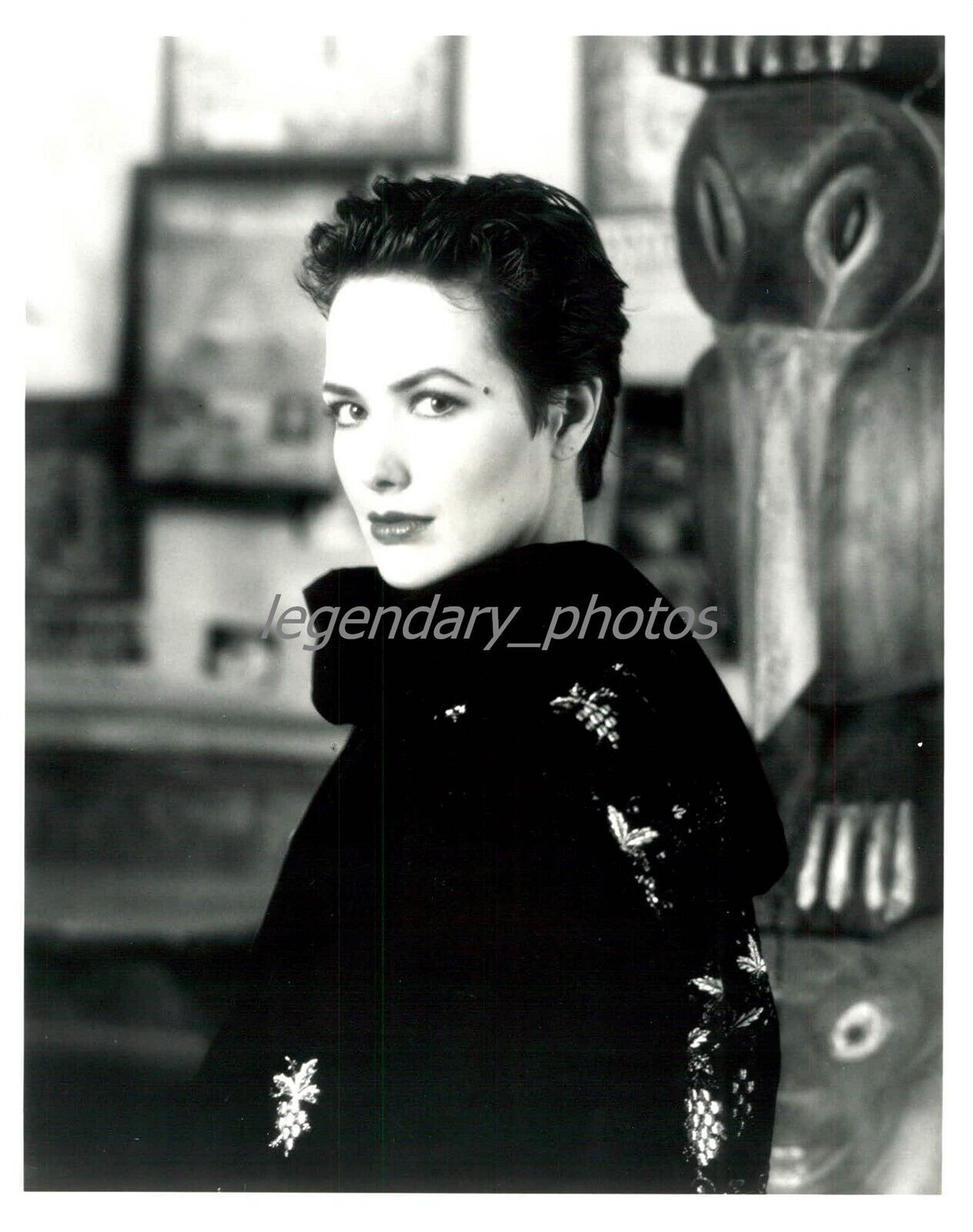 1992 Portrait of Actress Janine Turner Original News Service Photo
