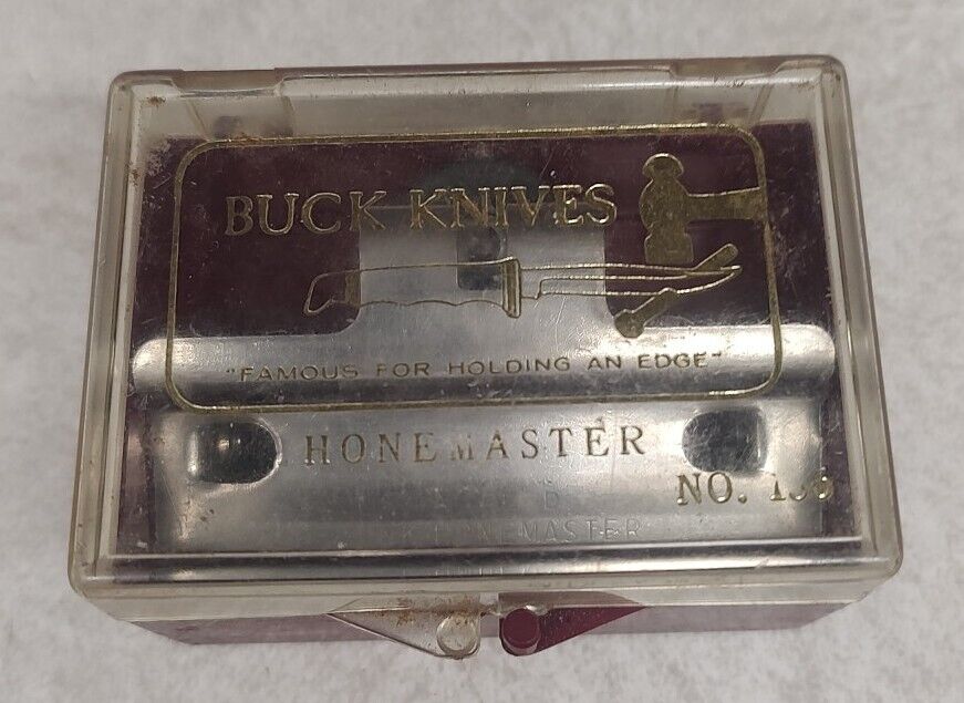 Buck Knives Honemaster No. 136 w/ Plastic Case 