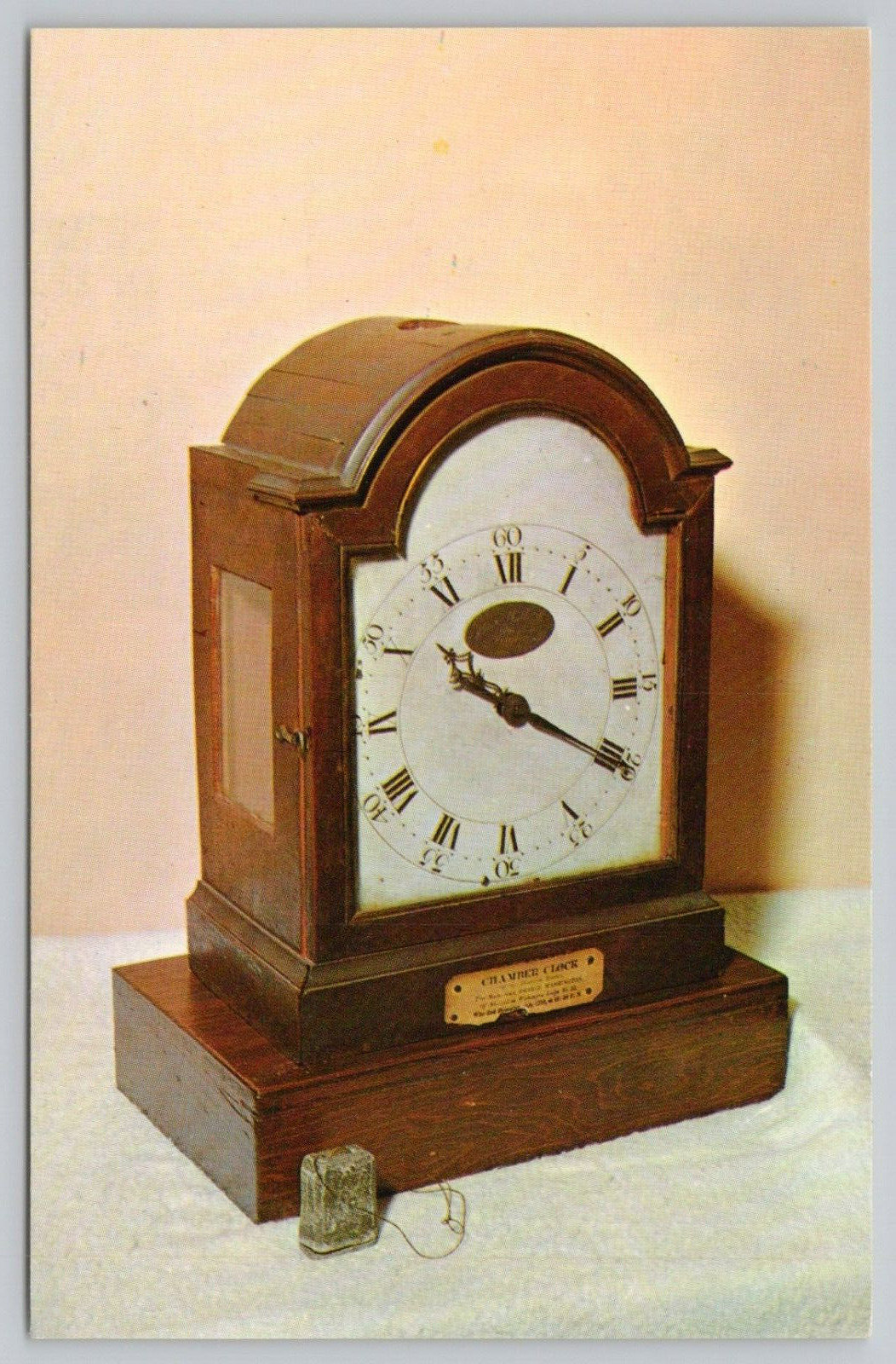 Postcard George Washington\'s Clock, Masonic Natl. Monument Alexandria Virginia