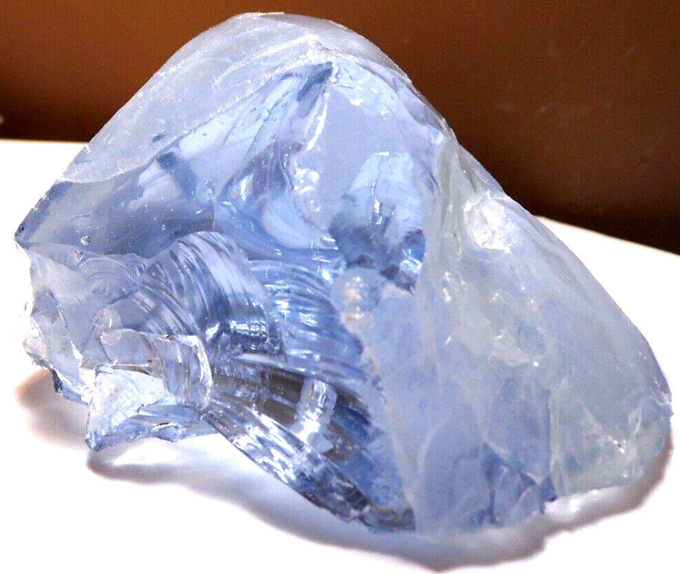 Highly Vibrational Monatomic Andara Crystal ICE BLUE 464g Reiki Healing Stone