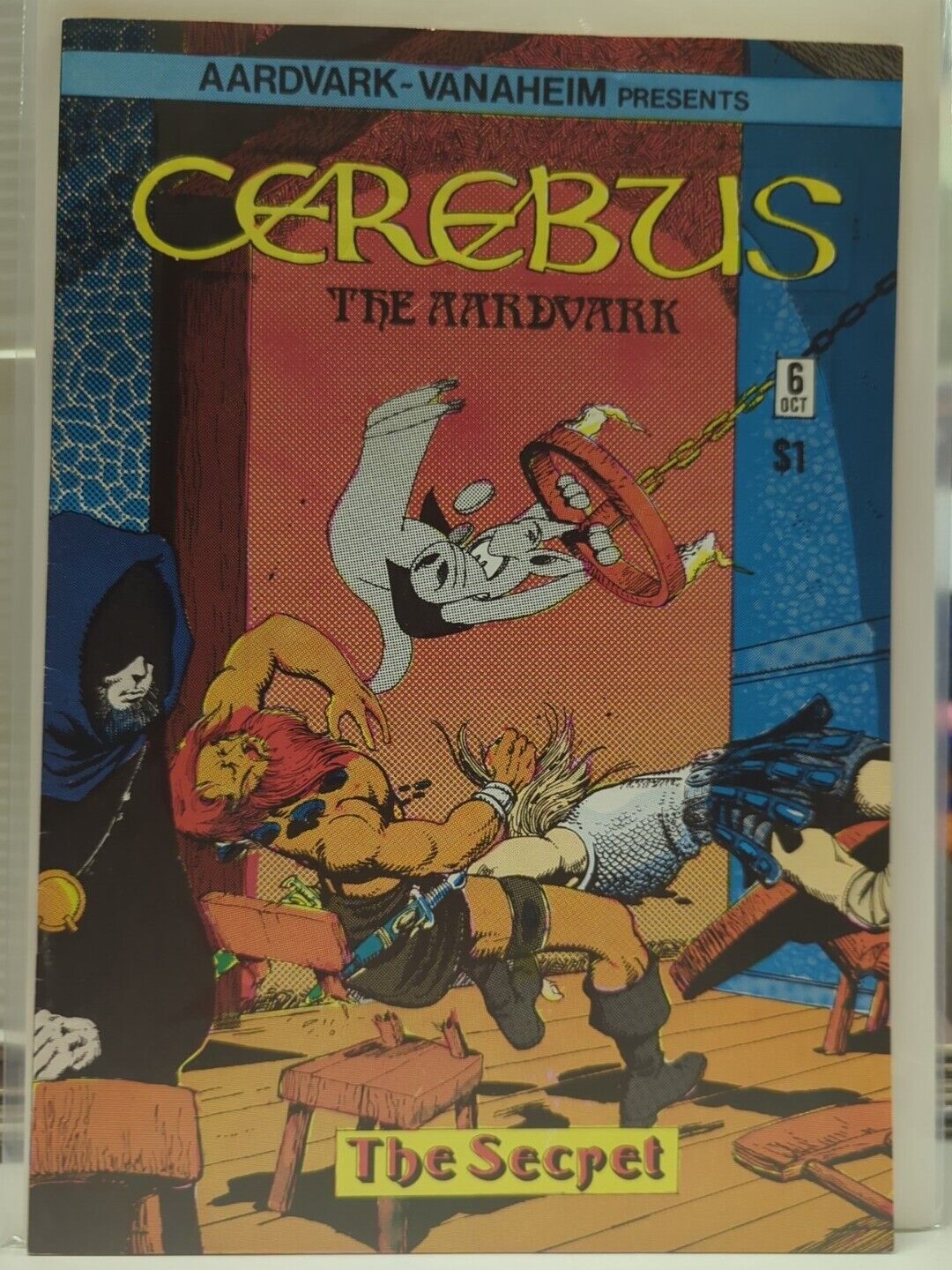 Cerebus Comic #6 Oct 1978 The Secret Aardvark-Vanaheim Press Dave Sim
