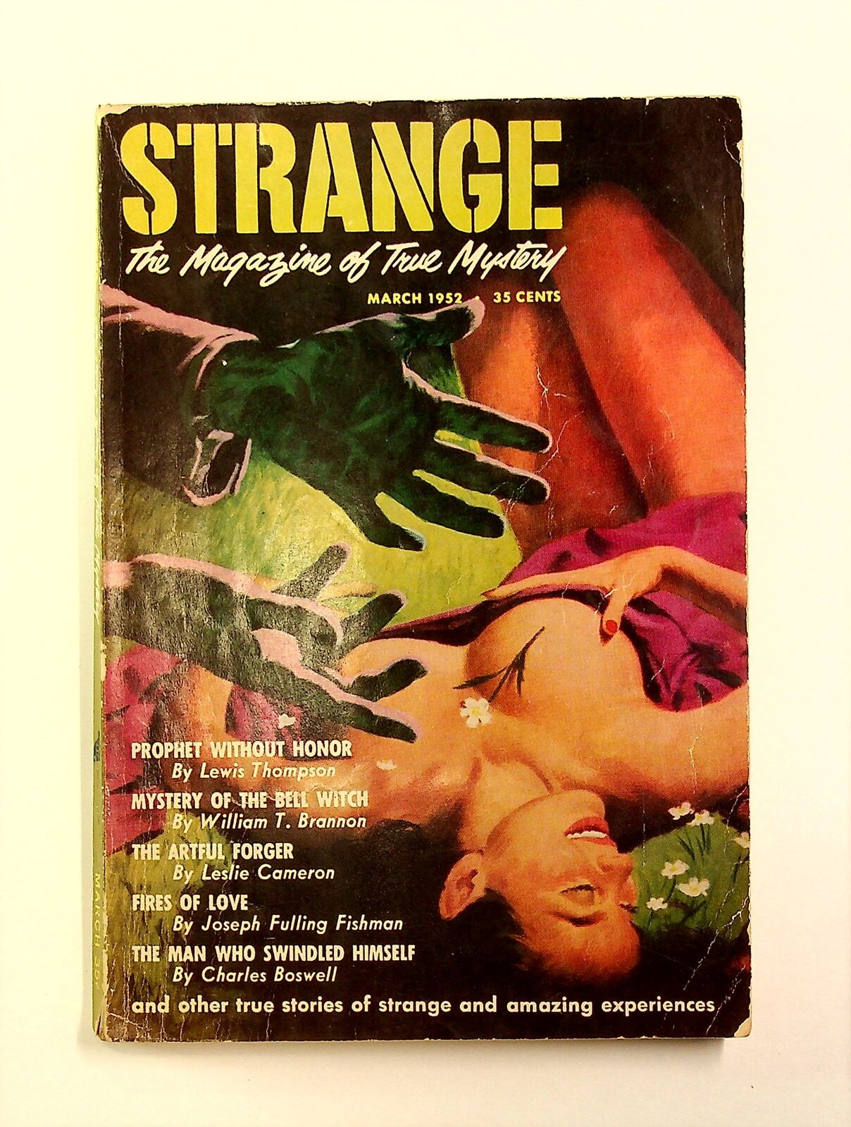 Strange The Magazine of True Mystery Digest #1 VG/FN 5.0 1952