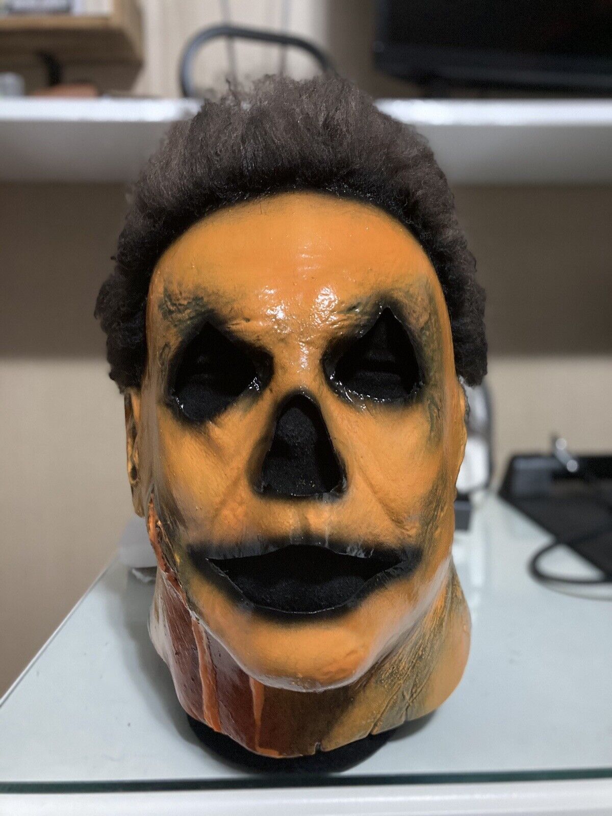 Halloween Pumpkin/Scarecrow Mask