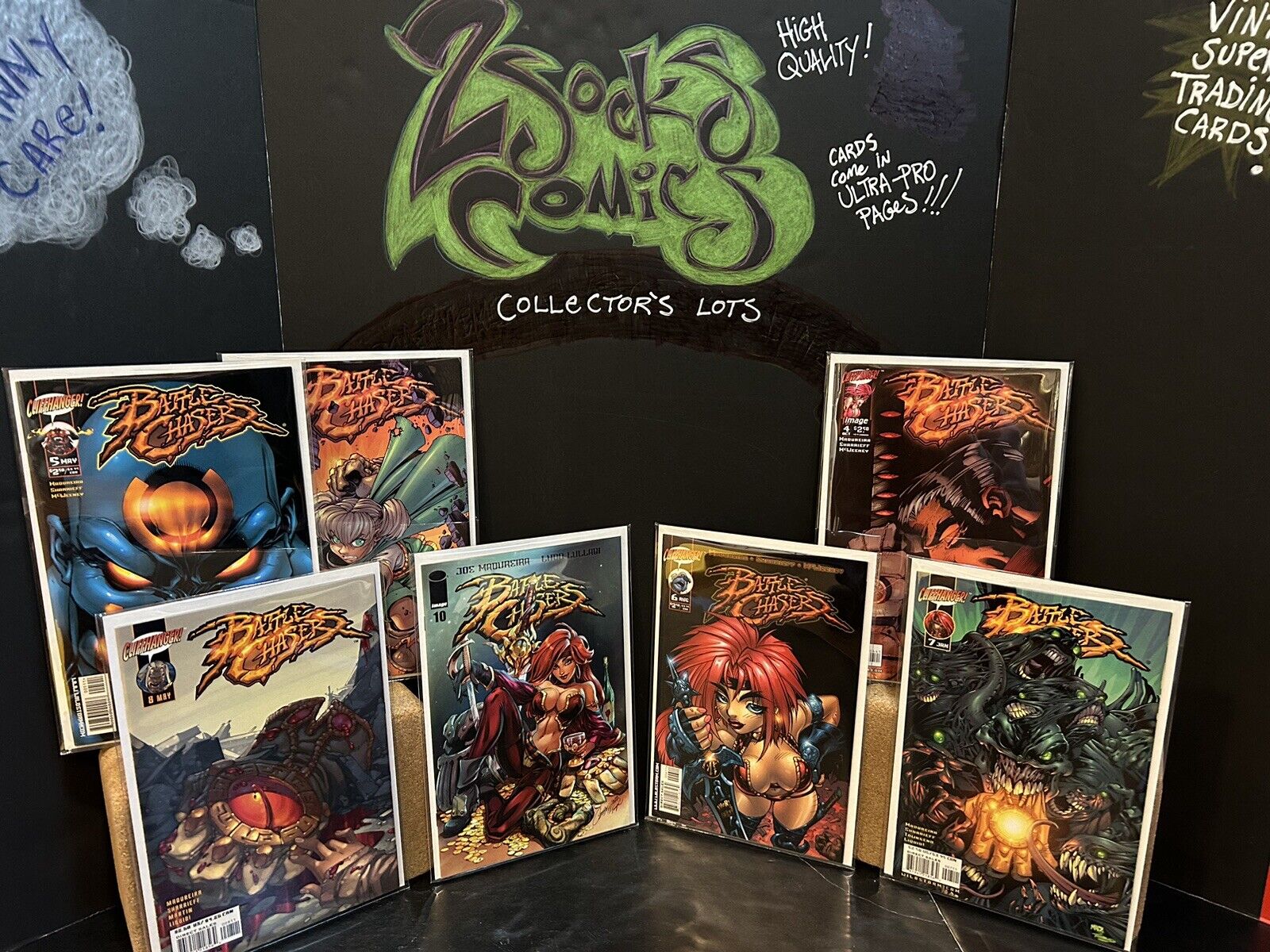 Battle Chasers Comic Book Lot 7 Image Comics (4-10)
