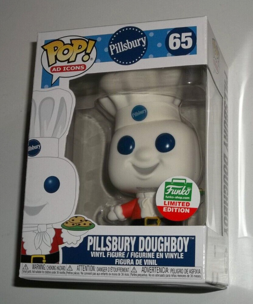 Funko Pop #65 Pillsbury Doughboy w/Cookies, Funko Shop Exclusive
