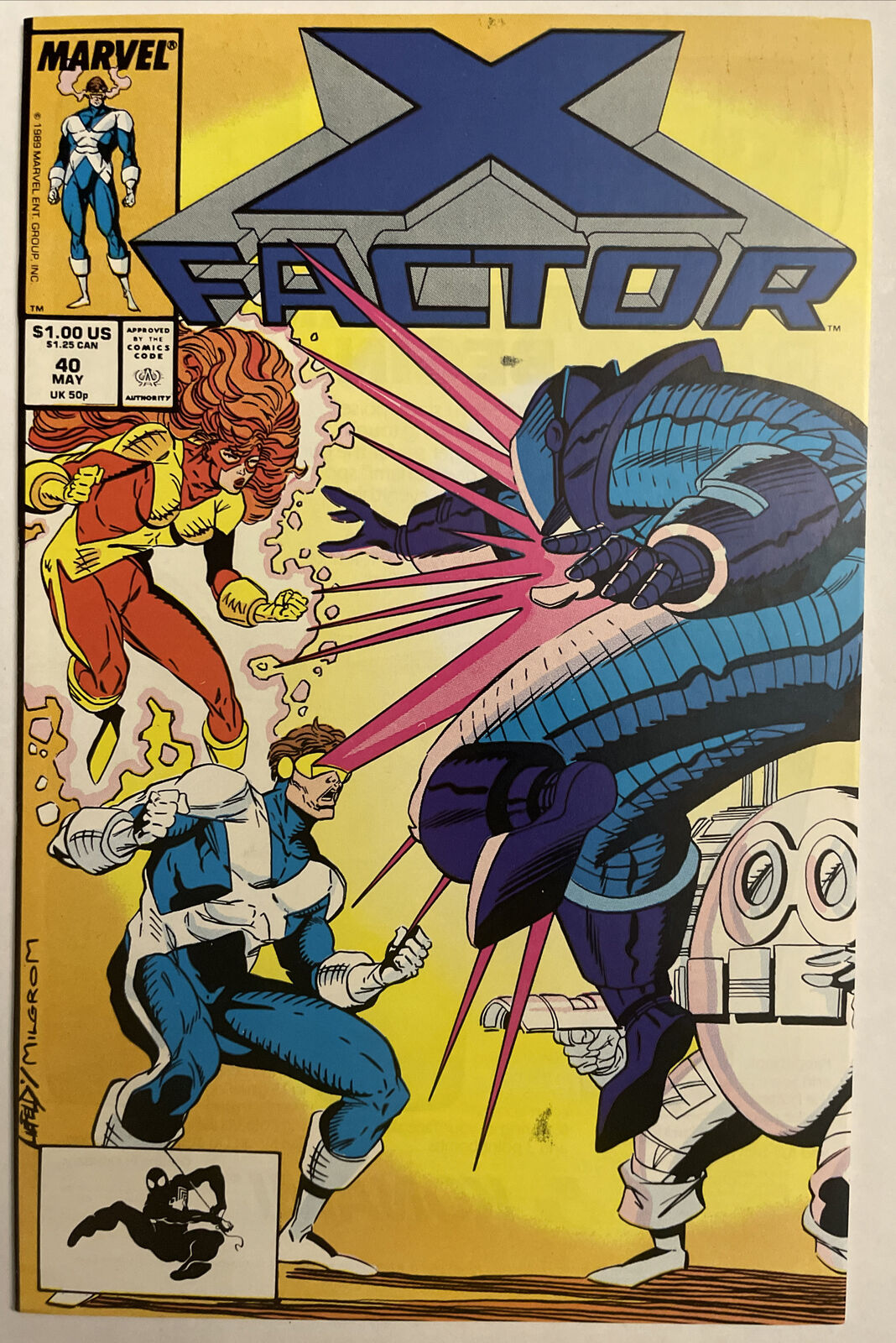 X-Factor #40 • Liefeld Cover & Art  (1987, Marvel)