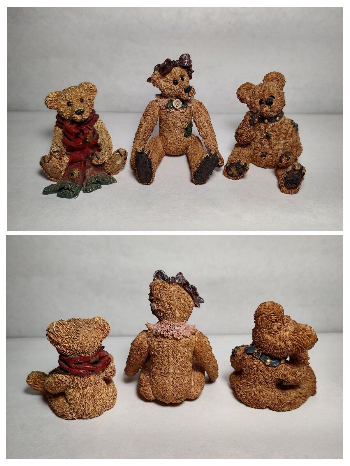 Boyds Bears and Friends Vintage Boyds Collection Statues & Shoe Box Jointed Bear