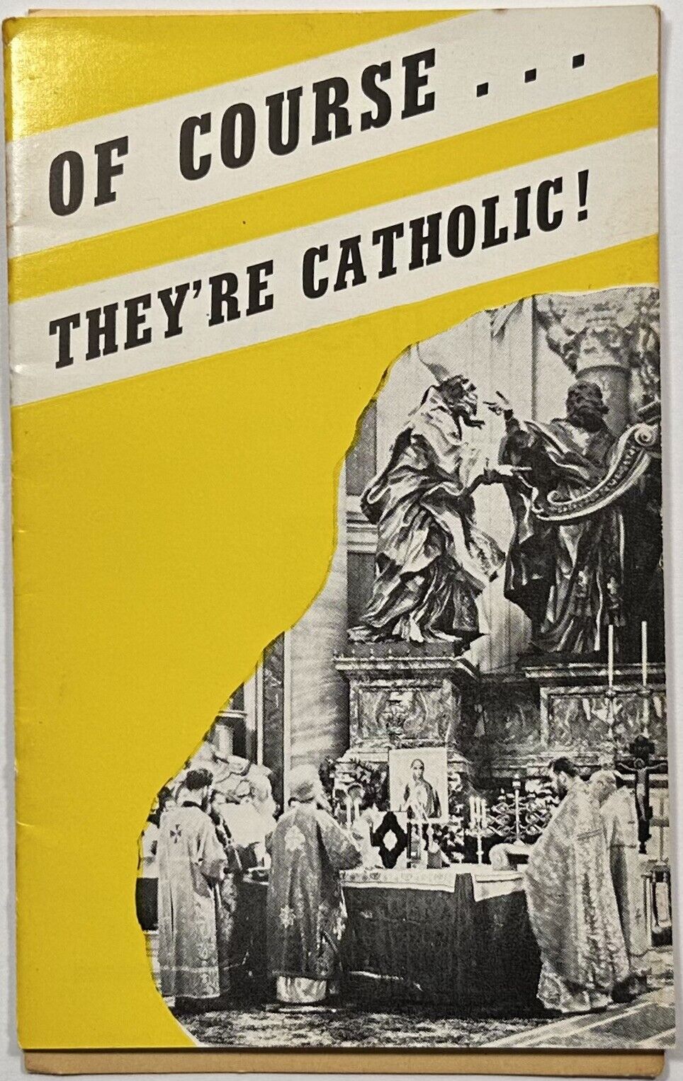 Of Course They’re Catholic, Vintage 1945 Holy Devotional Booklet.