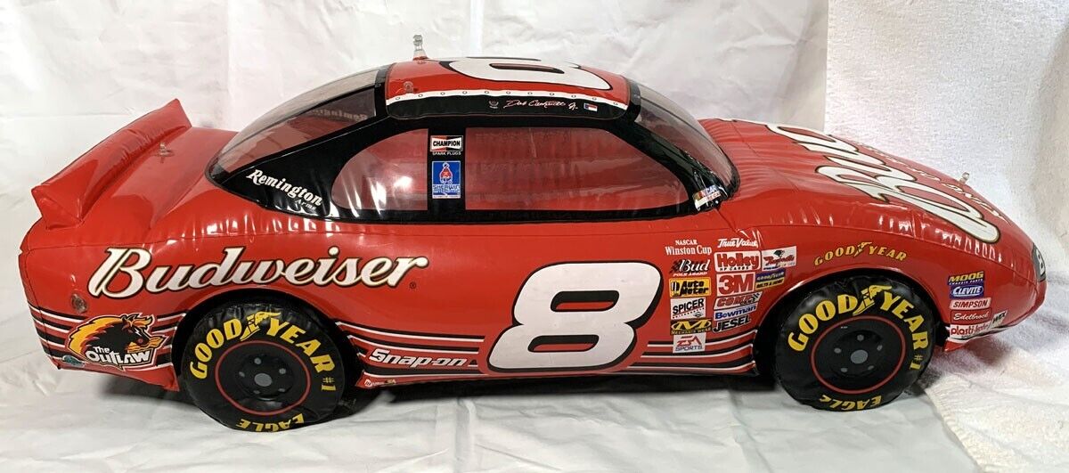 Dale Earnhardt JR #8 RED Budweiser Inflatable HANGING NASCAR Car 40\