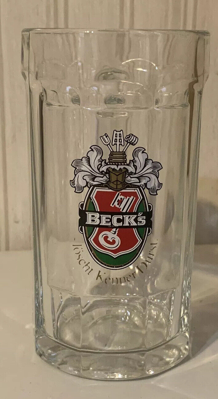 Sahm 0.3l Beck’s Glass Beer Mug
