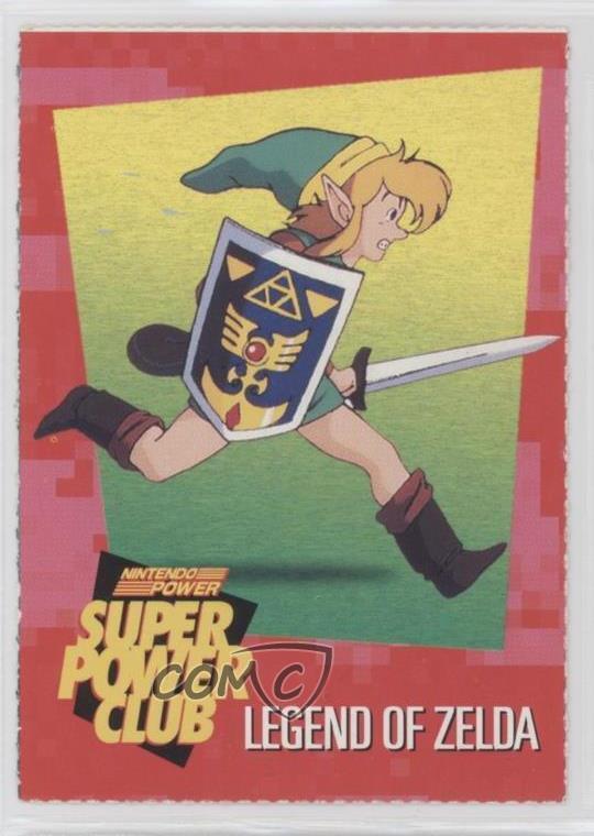 1992-95 Nintendo Super Power Club Legend of Zelda #150 0lk4