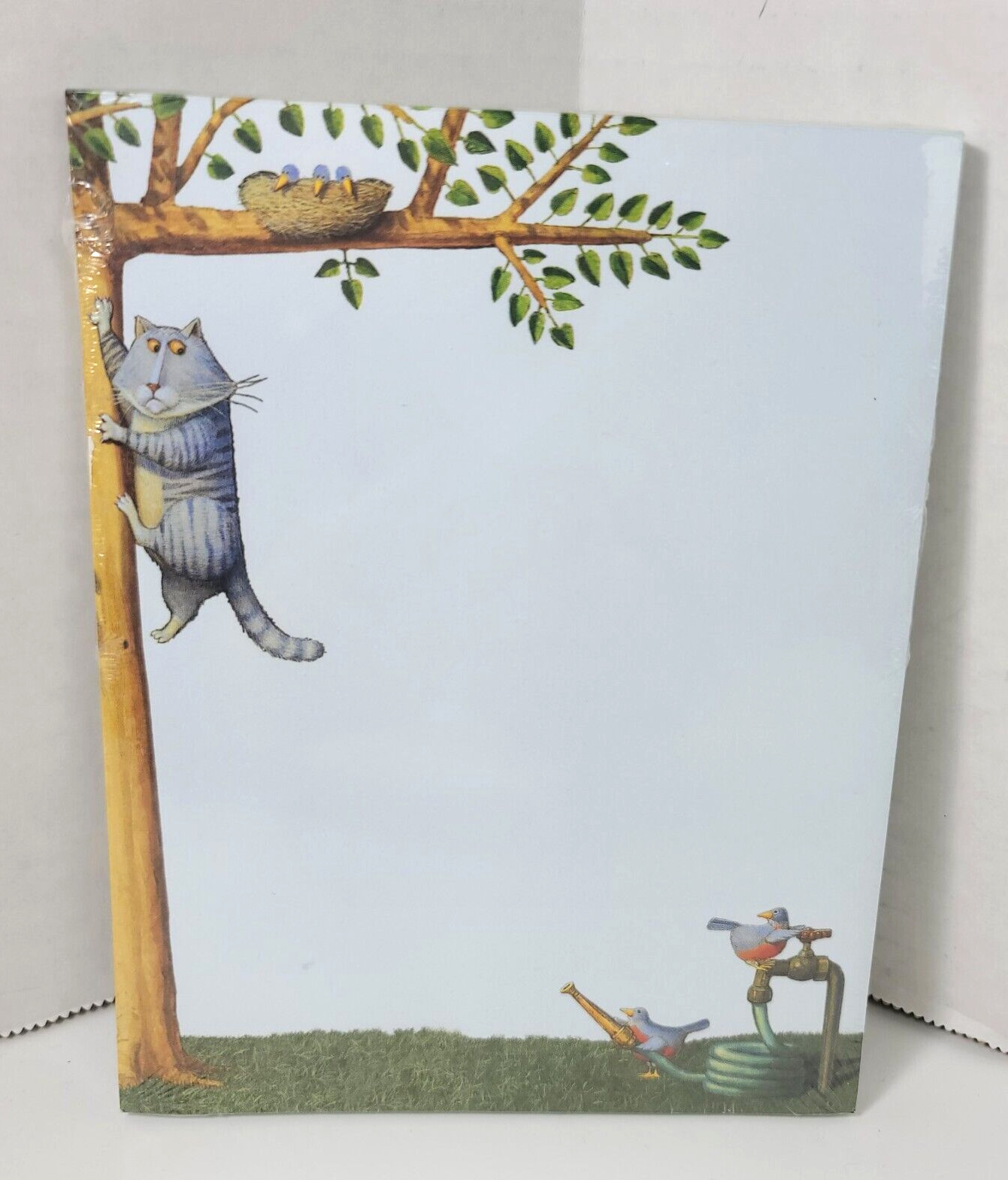 Lang 2005 Cat in Tree Note Pad 60 Sheets Second Thoughts Ned Young 5.25x6.75
