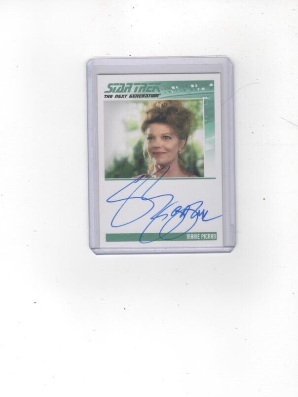 Star Trek TNG portfolio  Prints series 2 Samantha Eggar autograph card