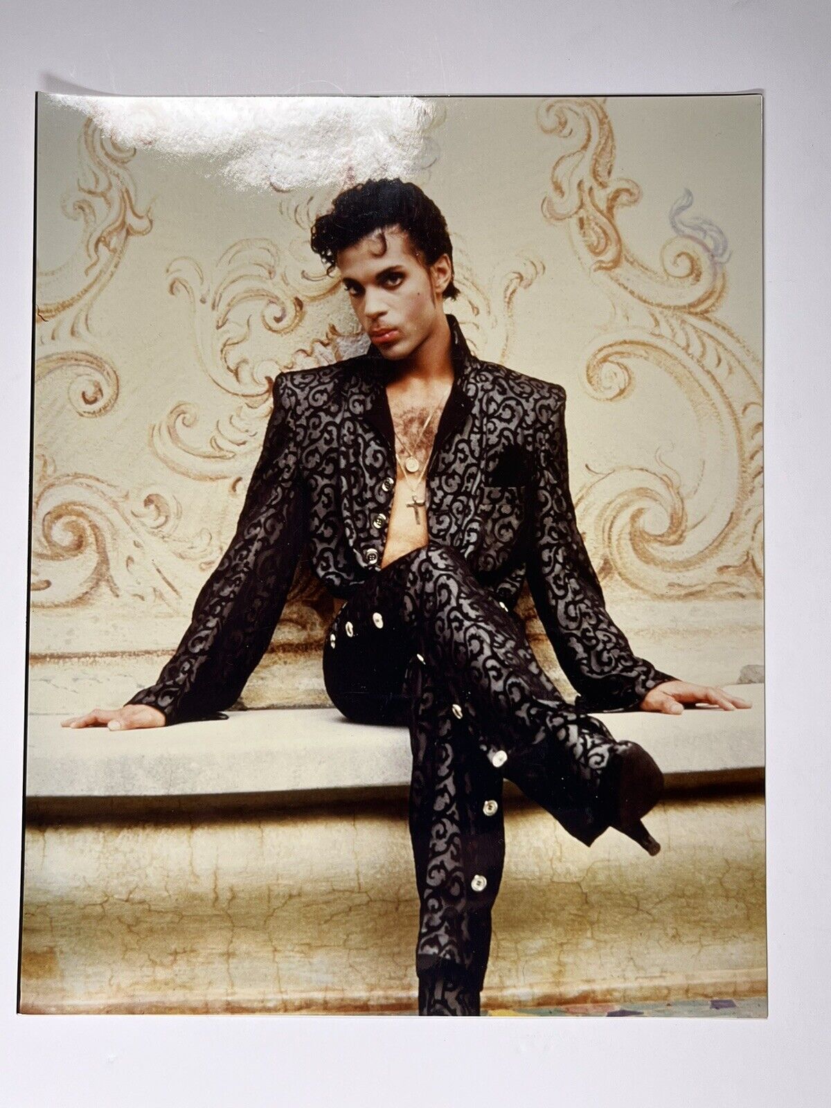 Prince Nelson Photograph Official Coloured Promotion Under The Cherry Moon 1986