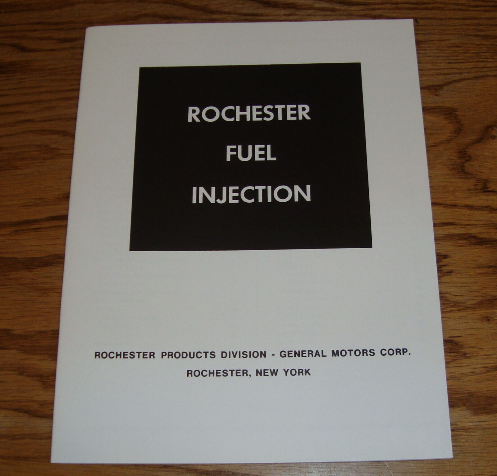 1957 1958 1959 1960 1961 1962 Chevrolet Corvette Rochester Fuel Injection Manual