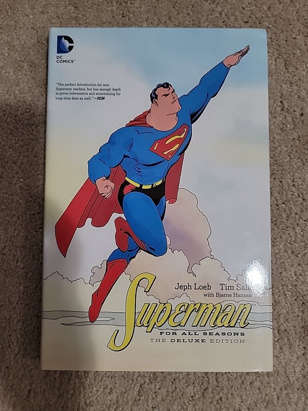 Superman for All Seasons: the Deluxe Edition Hardcover HC Jeph Loeb Tim Sale DC