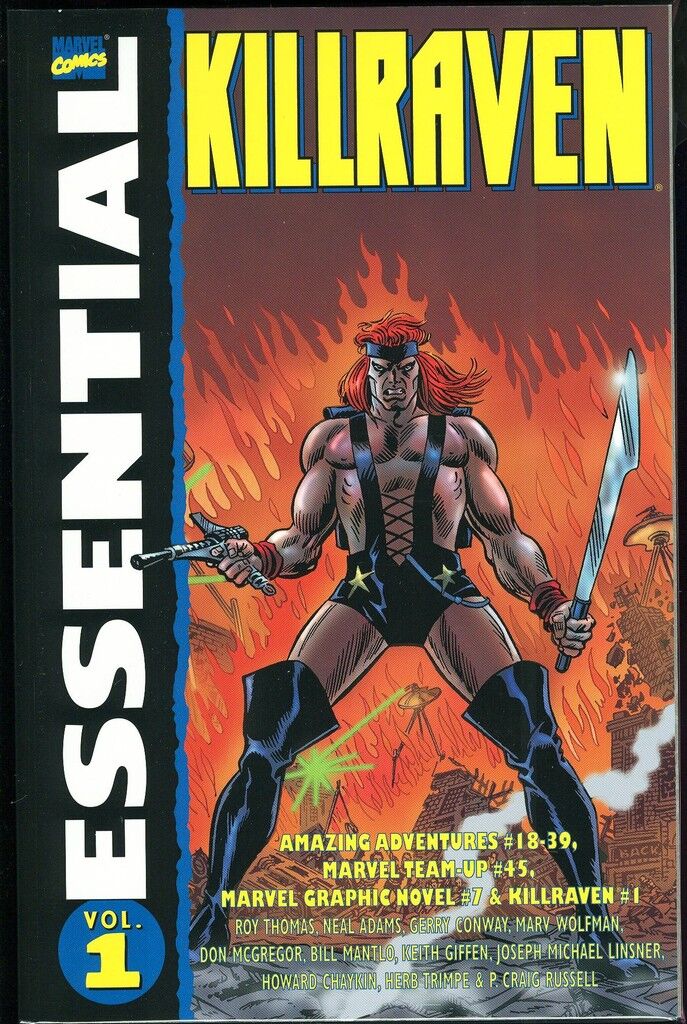 Essential Killraven Vol 1 TPB SC Marvel Comics New NM