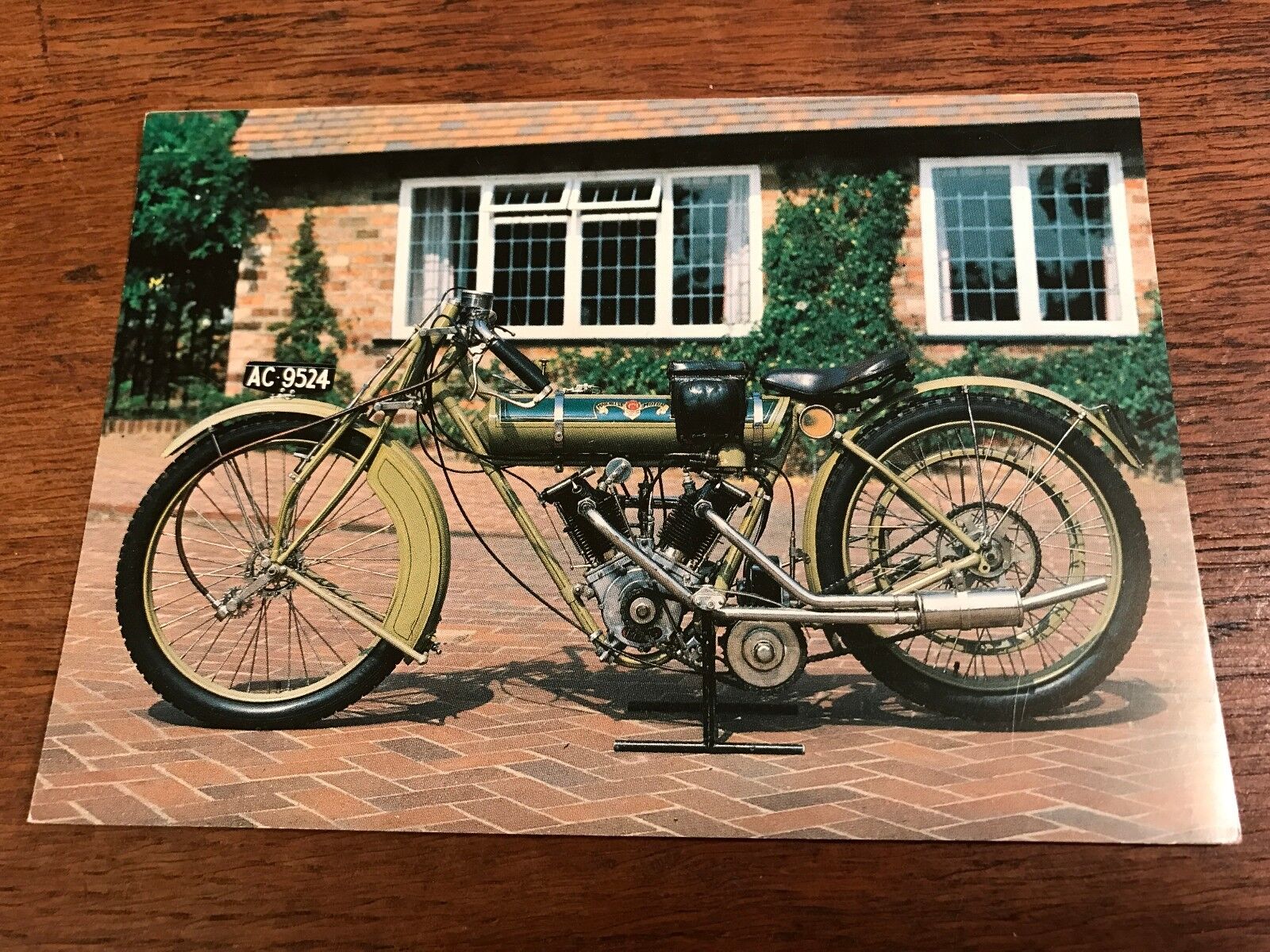Vintage 1912 Matchless TT 500cc National Motorcycle Museum Postcard (B)