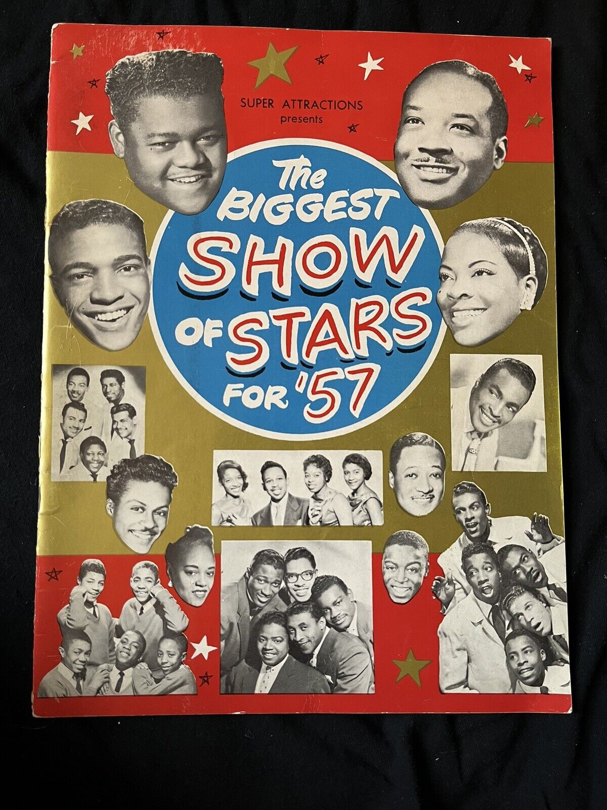1957 The Biggest Show of Stars For ‘57 Concert Program - Fats Domino Chuck Berry