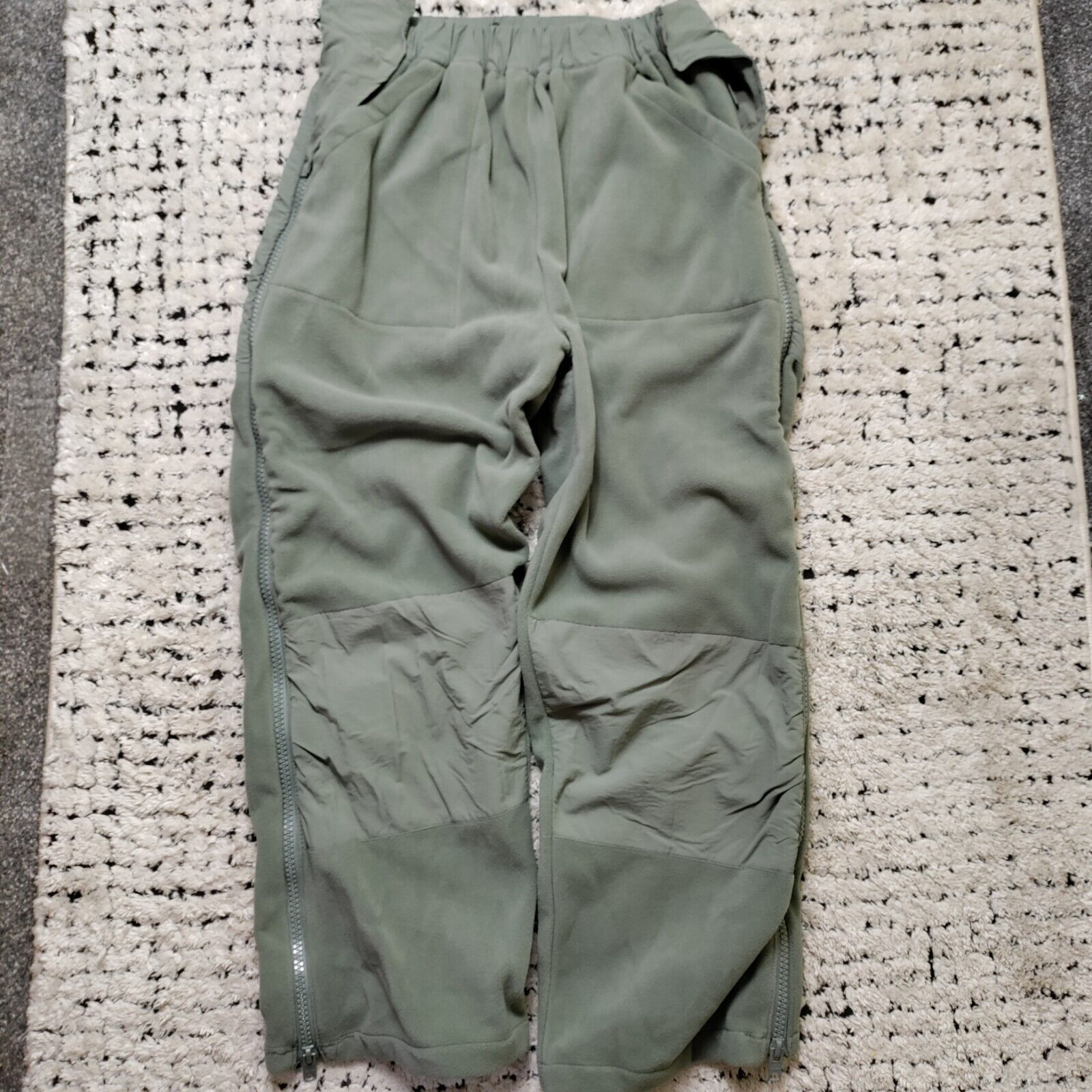 US Military Pants Cold Weather Synthetic Fleece 2XL Green 8415-01-546-7536P