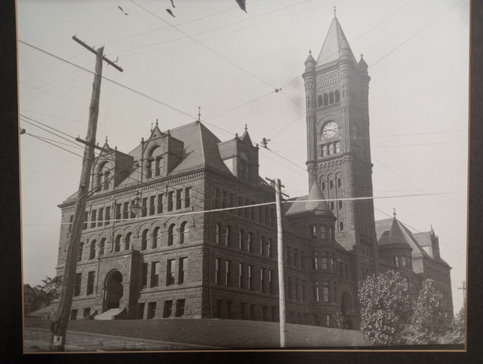 Historic Central High School Duluth MN 20x24 Photograph 