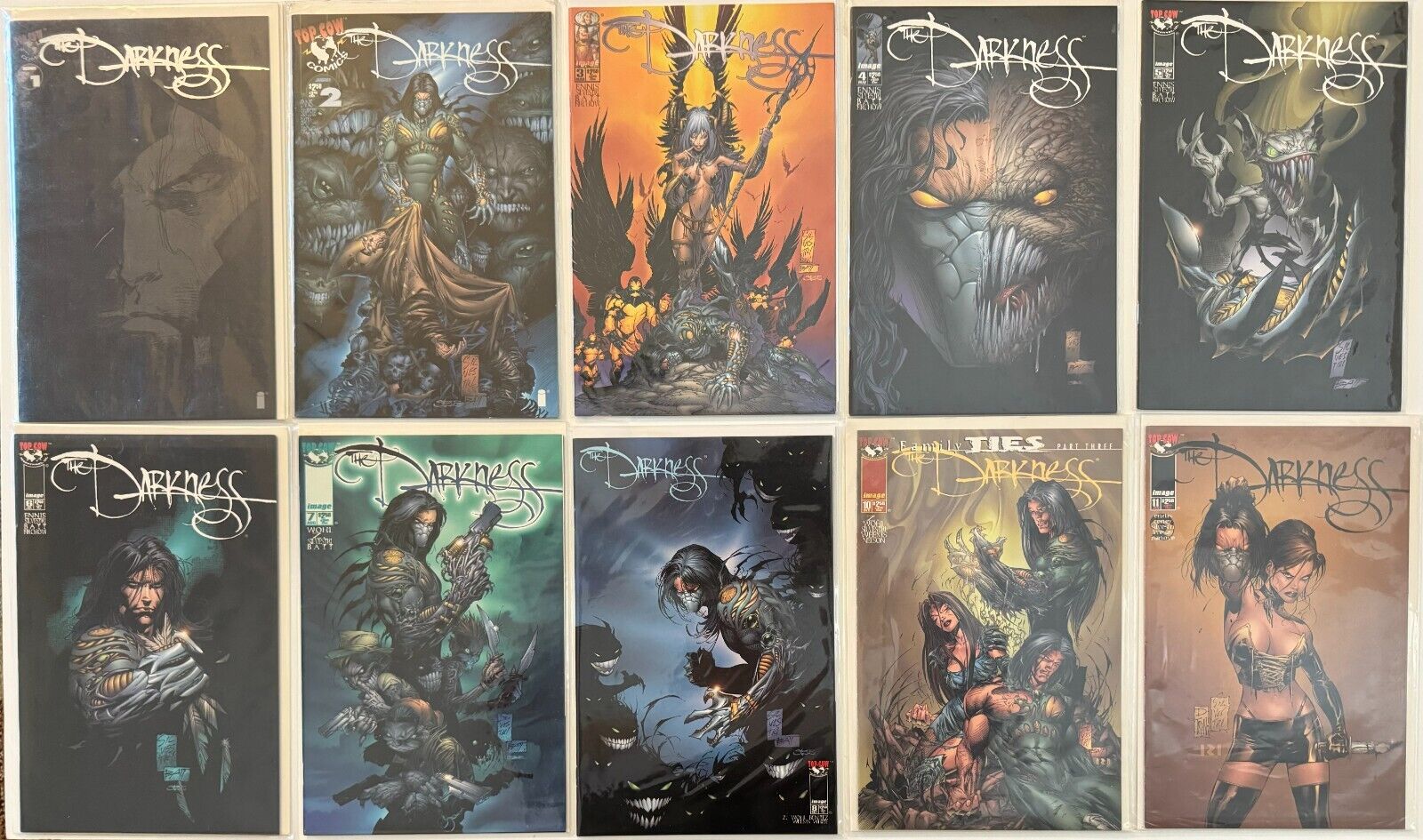THE DARKNESS 20 Comic Lot Platinum, Witchblade Superman Infinity and MORE