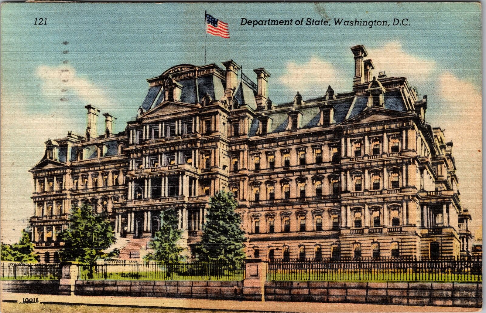 Washington DC-Department State, Exterior, Vintage Postcard