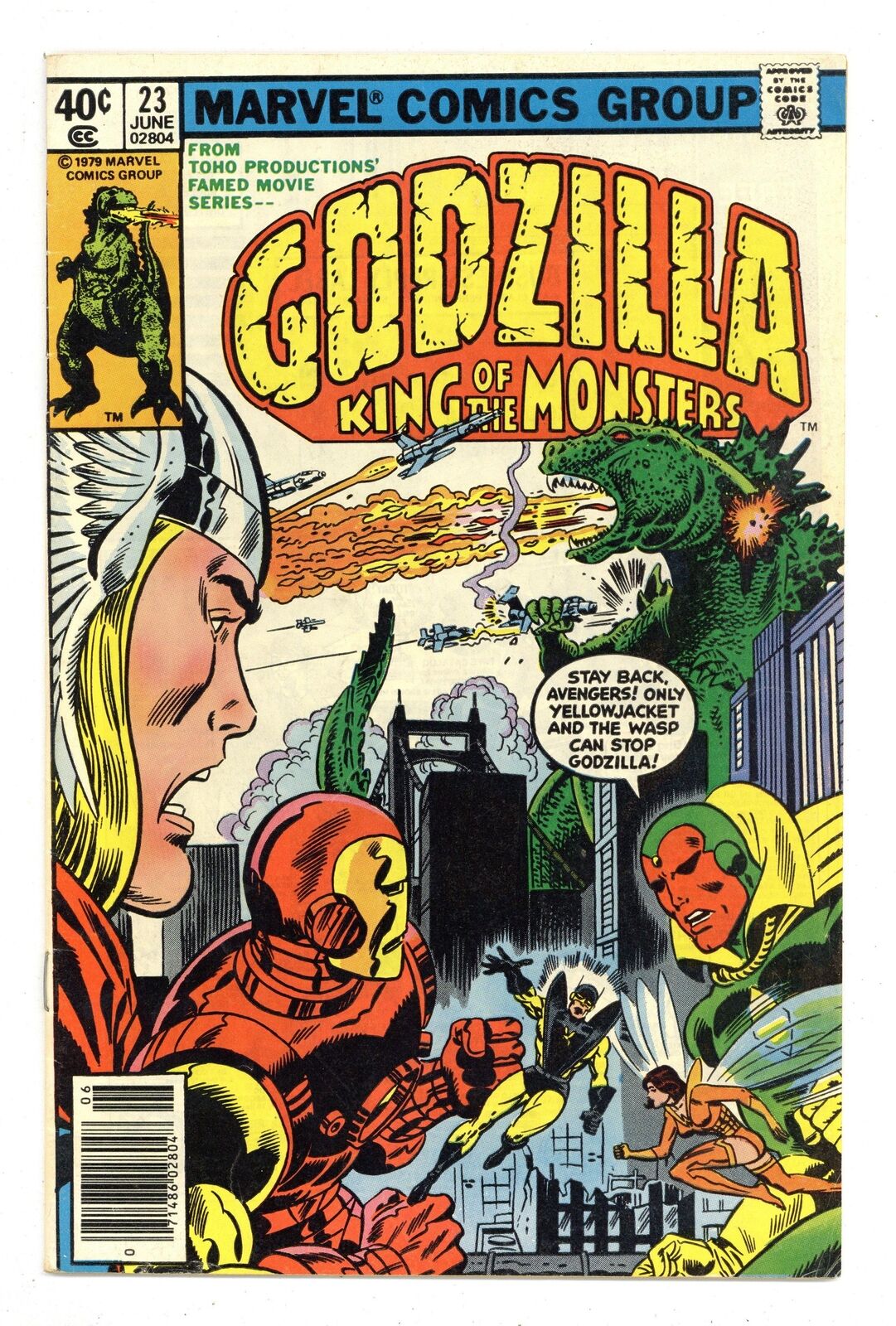Godzilla #23 FN- 5.5 1979