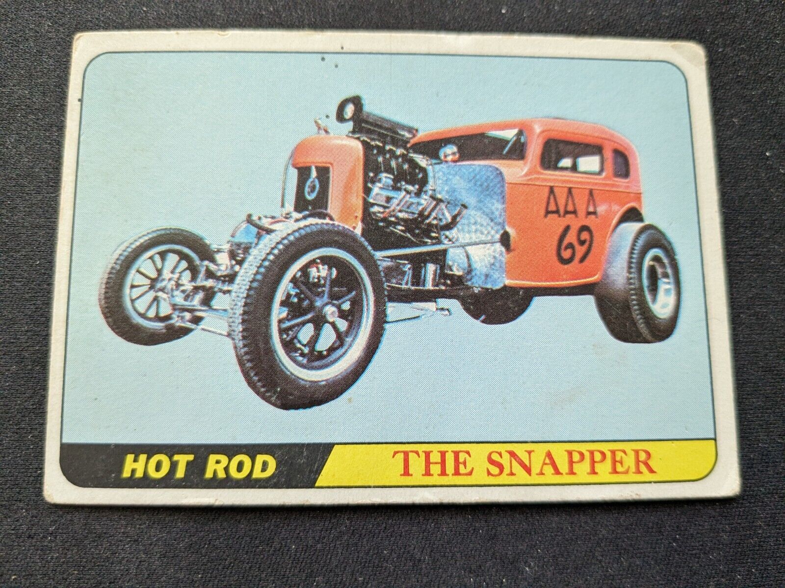 1968 Topps Hot Rods Card # 42 Willy Mack\'s Car (VG)